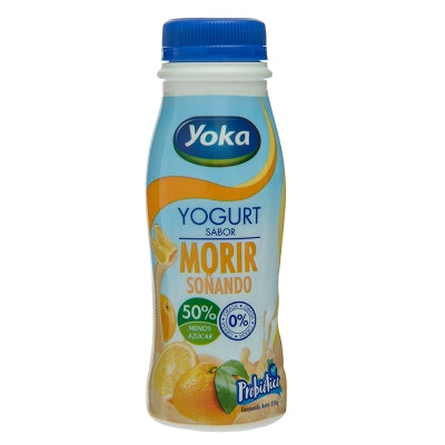 Yogurt Sabor Morirsoñando Yoka 8 Onz