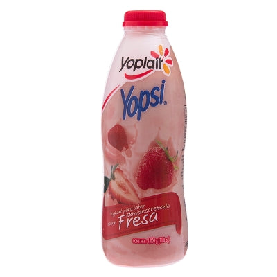 Yogurt Bebible Sabor Fresa Yopsi 32 Onz