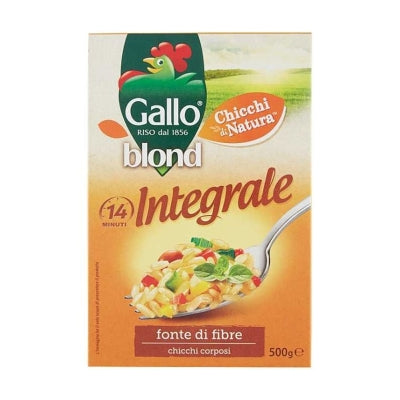 Arroz Blond Integrale Riso Gallo 500 Gr