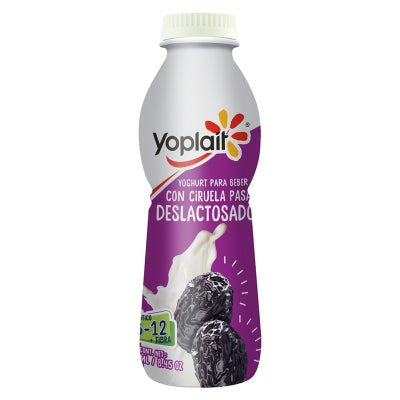 Yogurt Bebible Sin Lactosa Sabor Ciruela Yoplait 8.45 Onz