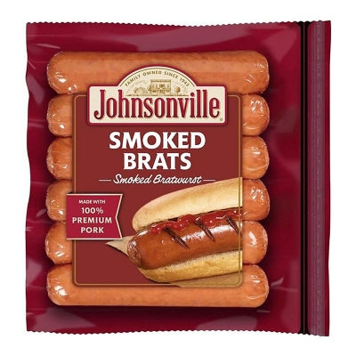 Salchicha Smoked Brats Johnsonville 14 Onz