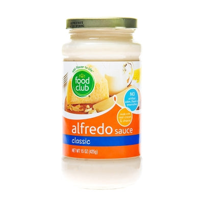 Salsa Para Pasta Alfredo Food Club 15 Onz