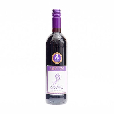 Vino Tinto Cabernet Sauvignon Barefoot 75 Cl