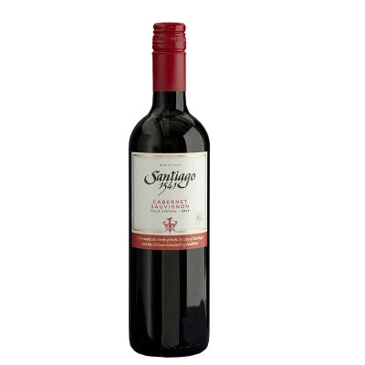 Vino Tinto Cabernet Sauvignon Santiago 1541 75 Cl