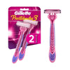 Rasuradora Para Mujer Prestobarba 3 Gillette 2 Und/Paq