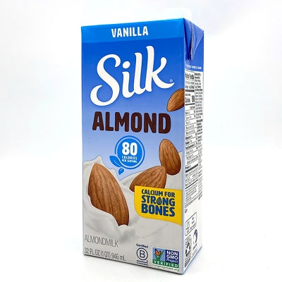 Bebida De Almendra Sabor Vainilla Silk 32 Onz