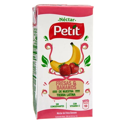 Jugo De Fresa Y Banana Petit 200 Ml