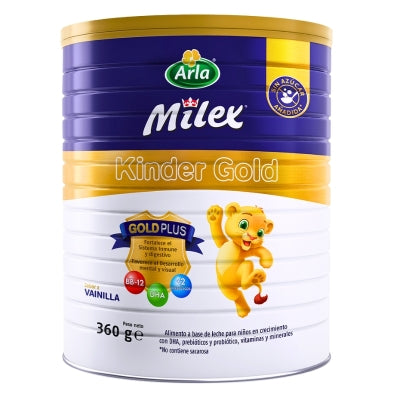 Fórmula En Polvo Milex Kinder Gold 360 Gr