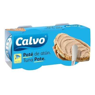 Pate De Atun Claro Calvo 75 Gr, 2 Und/Paq