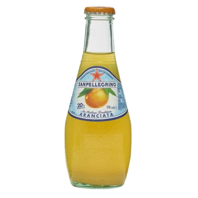 Agua Gasificada Aranciata San Pellegrino 200 Ml