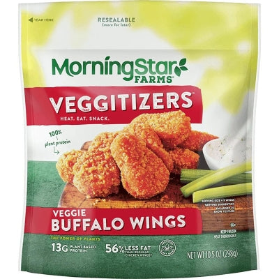 Alitas  Buffalo De Vegetales Morning Star 10.5 Onz