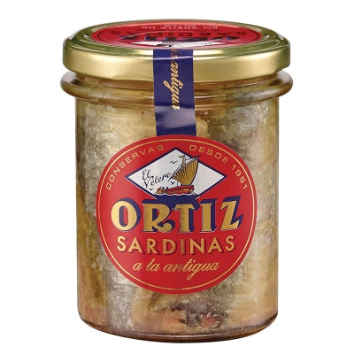 Sardina En Aceite De Oliva A La Antigua Ortiz 190 Gr