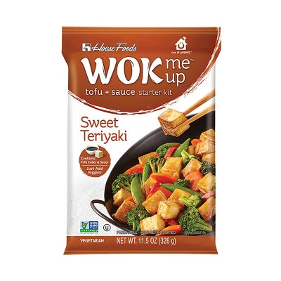 Tofu Wok Me Up Sweet Teriyaki House Foods 11.5 Onz