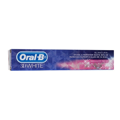 Crema Dental 3D White Brilliant Fresh Oral B 107 Ml