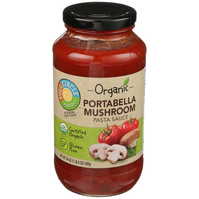 Salsa Pasta Hongos Sin Gluten Full Circle 24 Onz