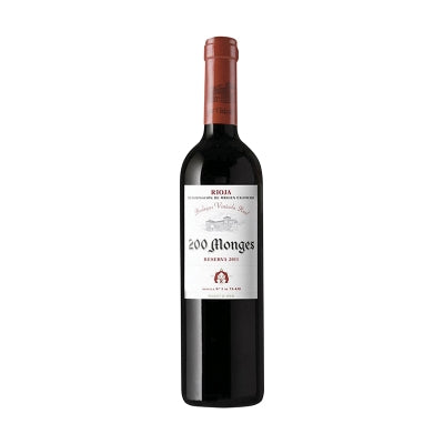 Vino Tinto Reserva 200 Monges 75 Cl