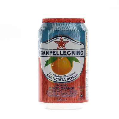 Agua Aranciata Rossa San Pellegrino 330 Ml