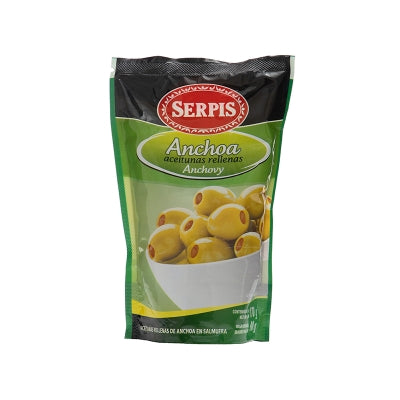 Aceitunas Con Anchoas Serpis 170 Gr