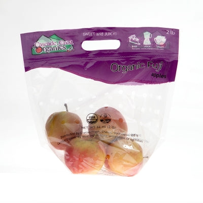 Manzana Fuji Orgánica Paq. 2 Lbs (Aprox. 6-8 Unidades)