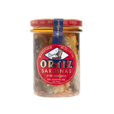 Sardina En Aceite De Oliva A La Antigua Ortiz 140 Gr