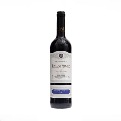 Vino Tinto Tempranillo Legado Muñoz 75 Cl