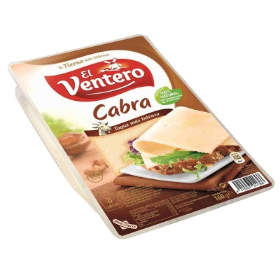 Queso De Cabra Bajo En Sal El Ventero 160 Gr