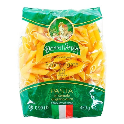 Pasta Penne Rigate Donna Vera 450 Gr