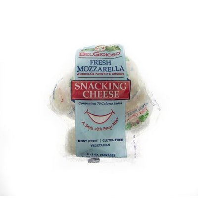 Queso Mozzarella Snack Pack Belgioioso 6 Onz