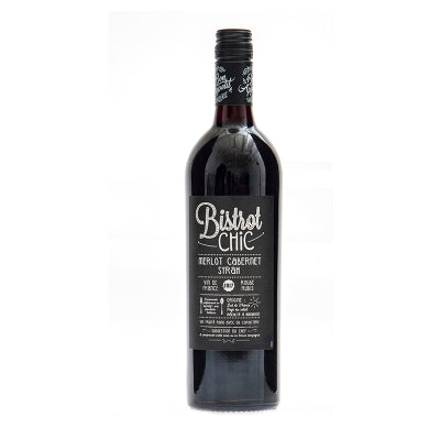 Vino Tinto Syrah Merlot Bistrot Chic 75 Cl