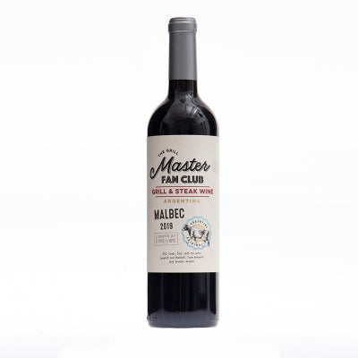 Vino Tinto Malbec The Grill Master Fan Club 75 Cl