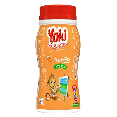 Yogurt Bebible Sabor Melocotón Yoki 5 Onz