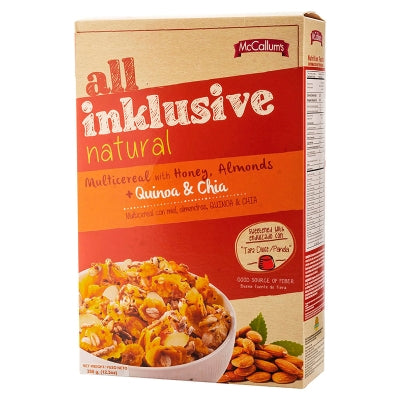 Cereal Con Quinoa, Almendras Y Fibra All Inklusive 12.3 Onz