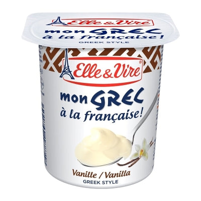 Yogurt Griego Sabor Vainilla Elle & Vire 125 Gr