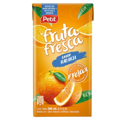 Bebida Sabor Naranja Petit Fruta Fresca 600 Ml