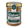 Filetes De Atun En Aceite De Oliva Con Oregano Calvo 180 Gr