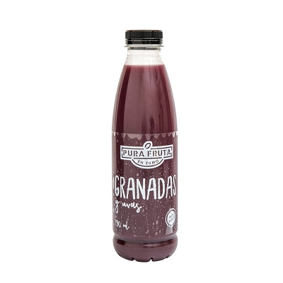 Zumo De Granadas Y Uvas Pura Fruta 750 Ml