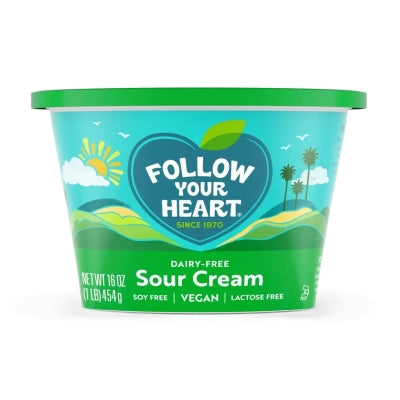 Crema Agria Sin Lactosa Follow Your Heart 16 Onz