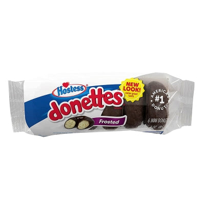 Donettes De Chocolate Hostess 6 Und/Paq