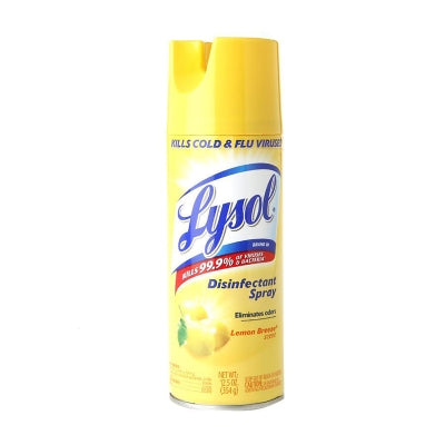 Desinfectante En Aerosol Fragancia Lemon Breeze Lysol 12.5 Onz