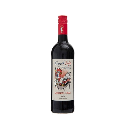 Vino Tinto Carignan Syrah French Life 75 Cl