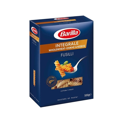 Pasta Fusilli Integral Barilla 12X500 G