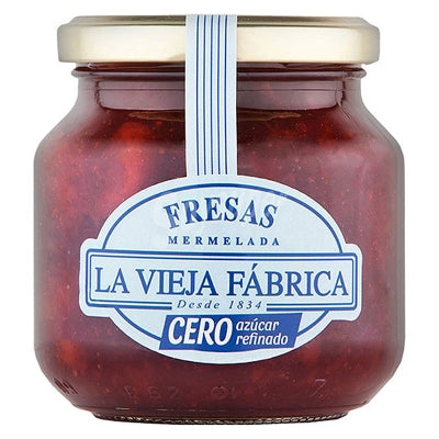 Mermelada Fresa Cero Azucar La Vieja Fabrica 280 Gr