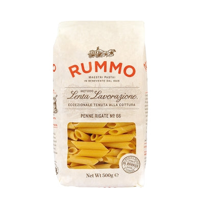 Pasta Penne Rigate No.66 Rummo 500 Gr