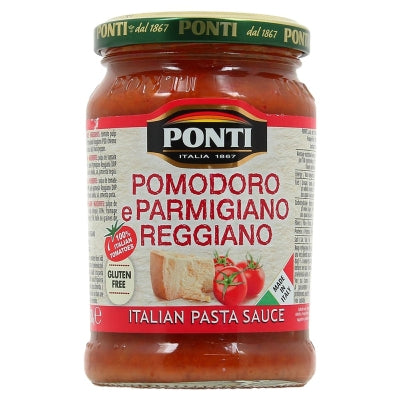 Salsa Para Pasta De Tomate Y Parmesano Ponti 280 Gr