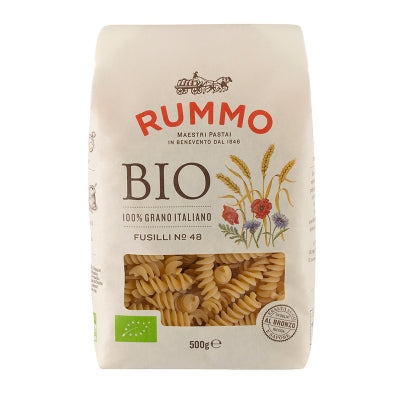 Pasta Fusilli Bio Integrale No.48 Rummo 500 Gr