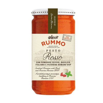 Salsa Para Pasta Pesto Rosso Rummo 190 Gr