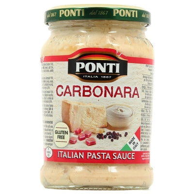 Salsa Para Pasta Carbonara Ponti 280 Gr