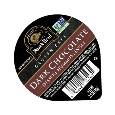 Hummus De Chocolate Oscuro Boar's Head® 2.5 Onz