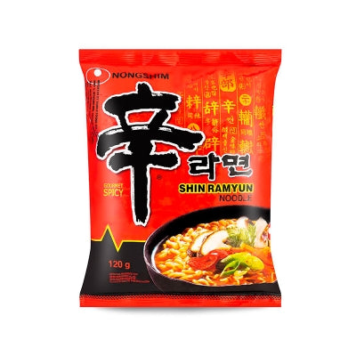 Sopa De Fideos Picante Shin Ramyun Sobre 120 Grs