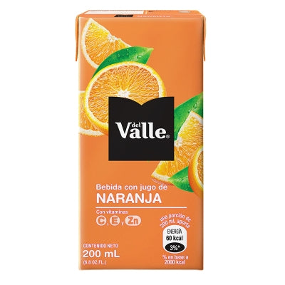 Jugo de Naranja Del Valle 200 Ml